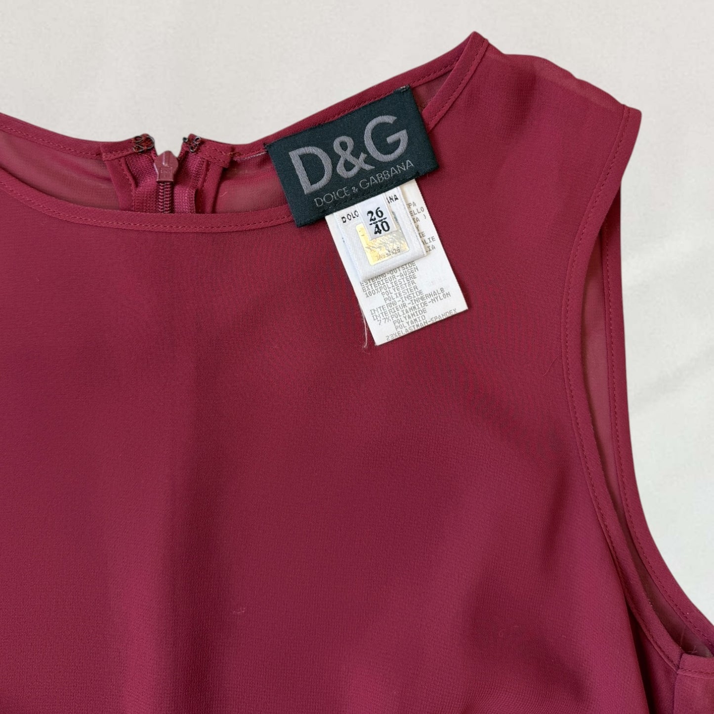 Dolce & Gabbana double layered dress