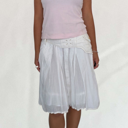Marithé + François Girbaud midi skirt
