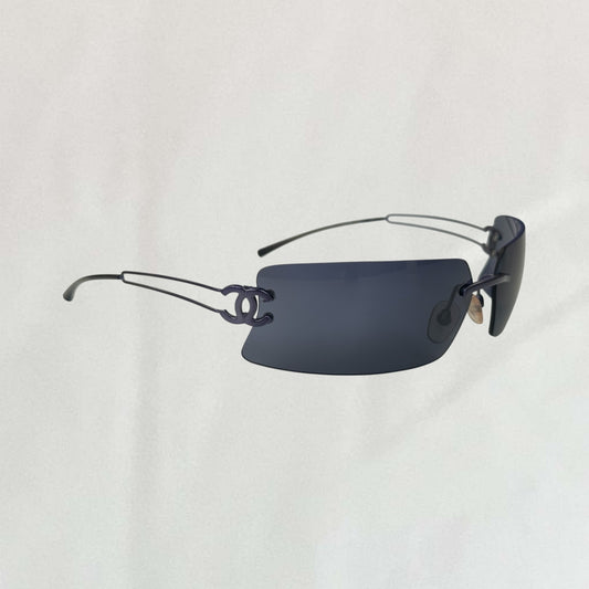 Chanel rimless sunglasses