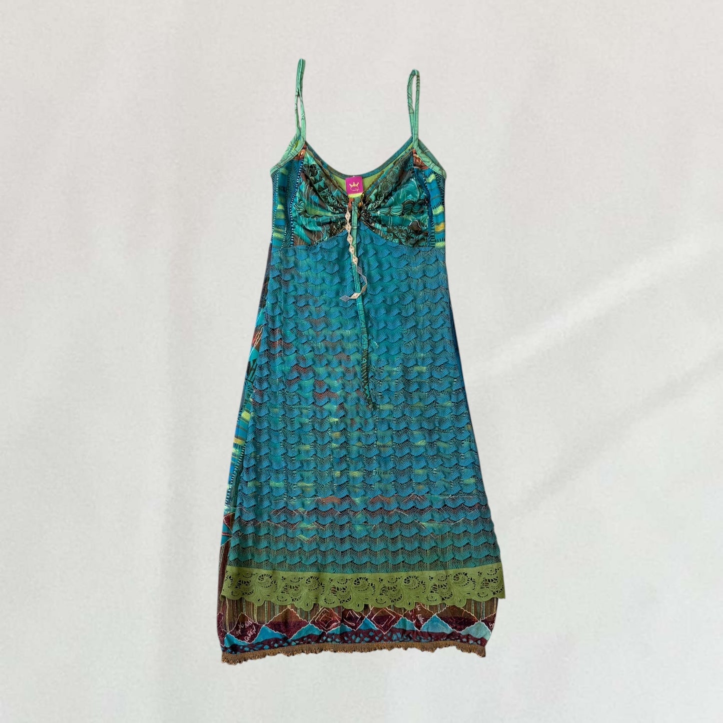 Save The Queen midi dress