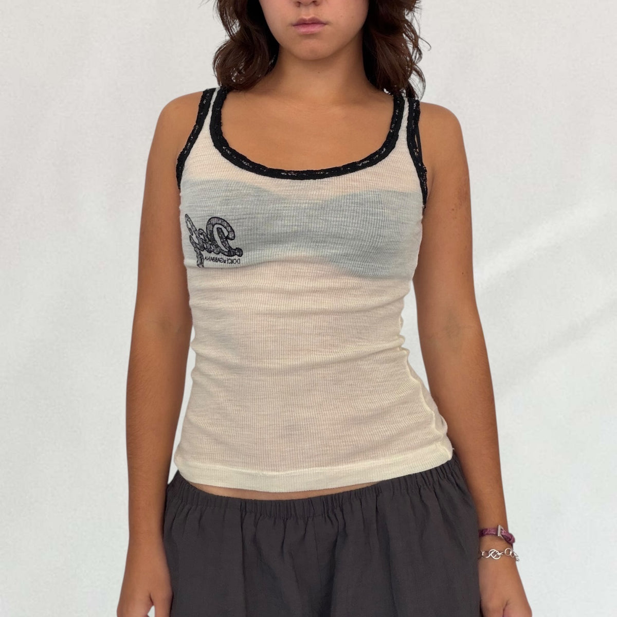 Dolce & Gabbana sheer vest