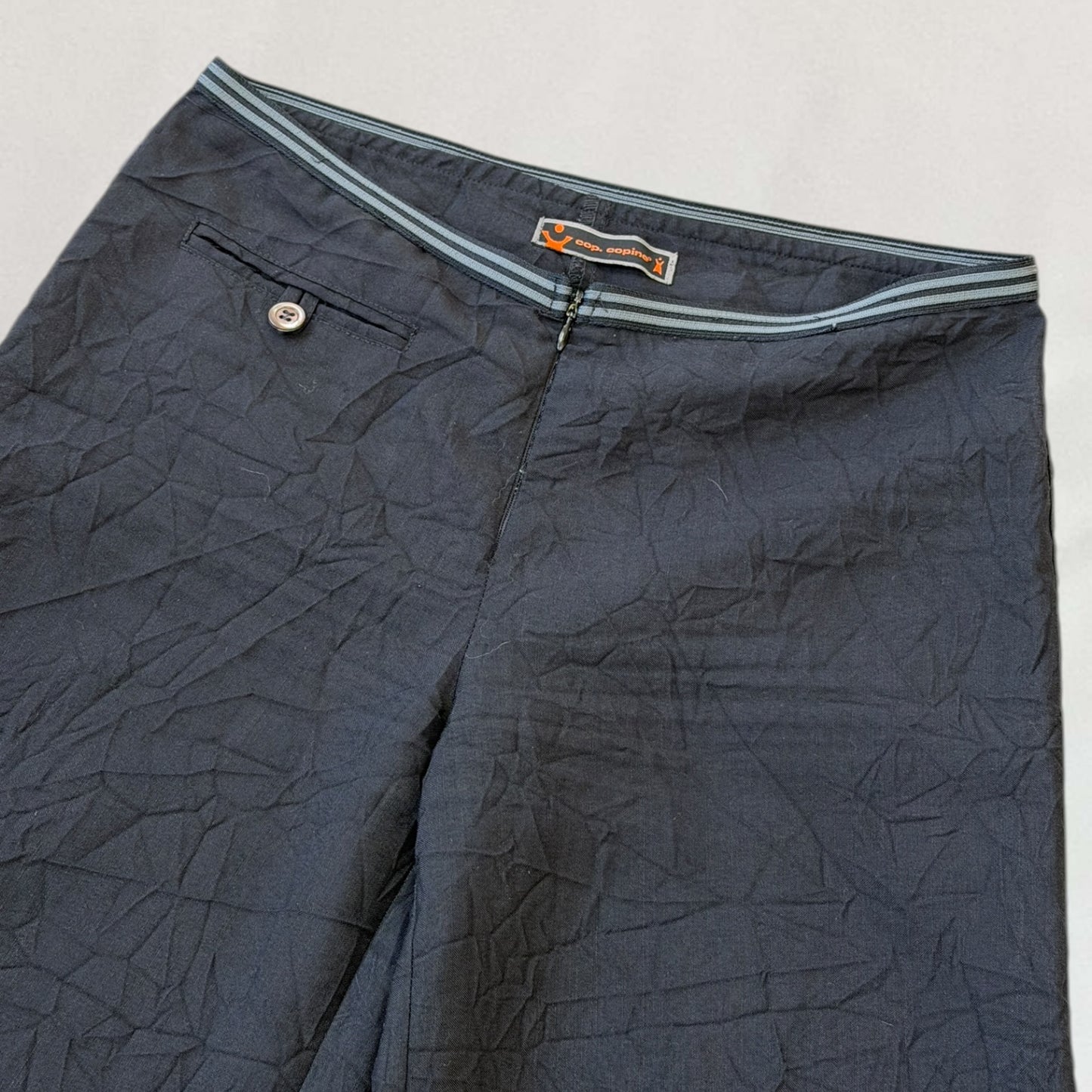 Cop Copine crinkle trousers