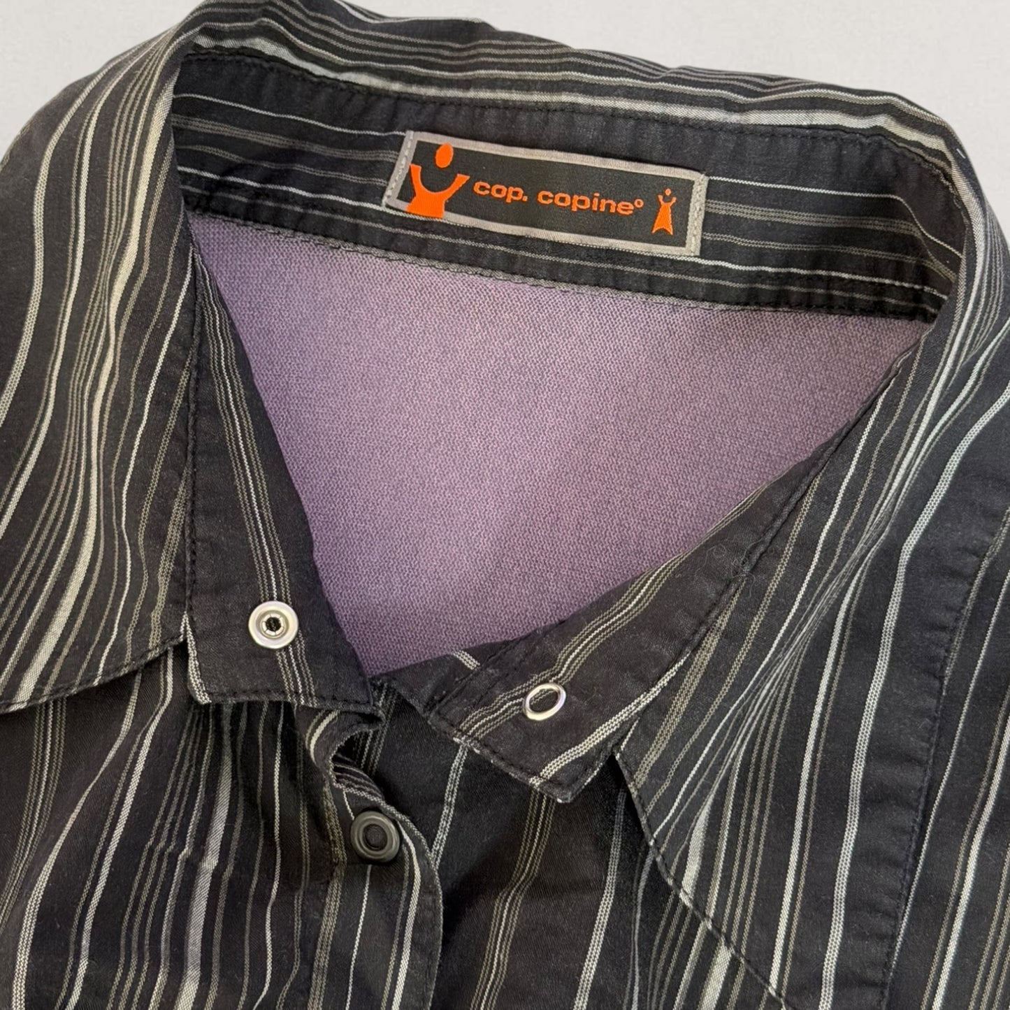 Cop Copine pinstripe shirt