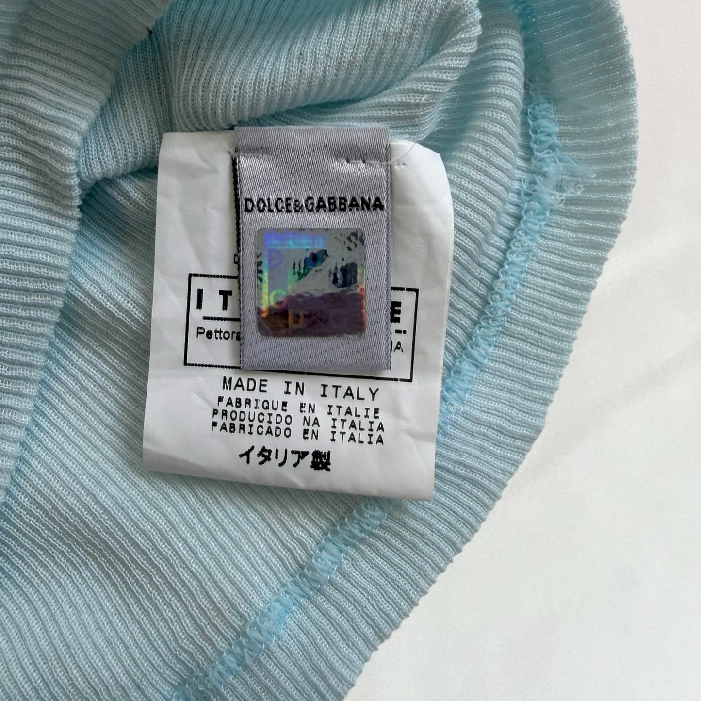 Dolce & Gabbana semi sheer T-shirt