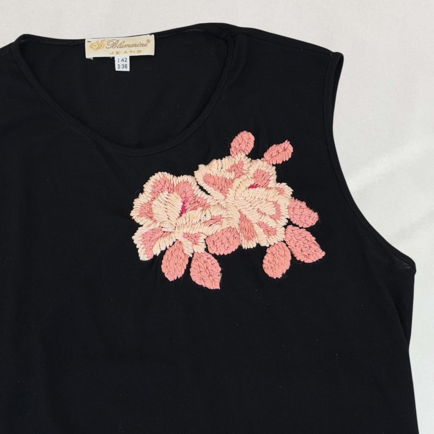 Blumarine flower vest
