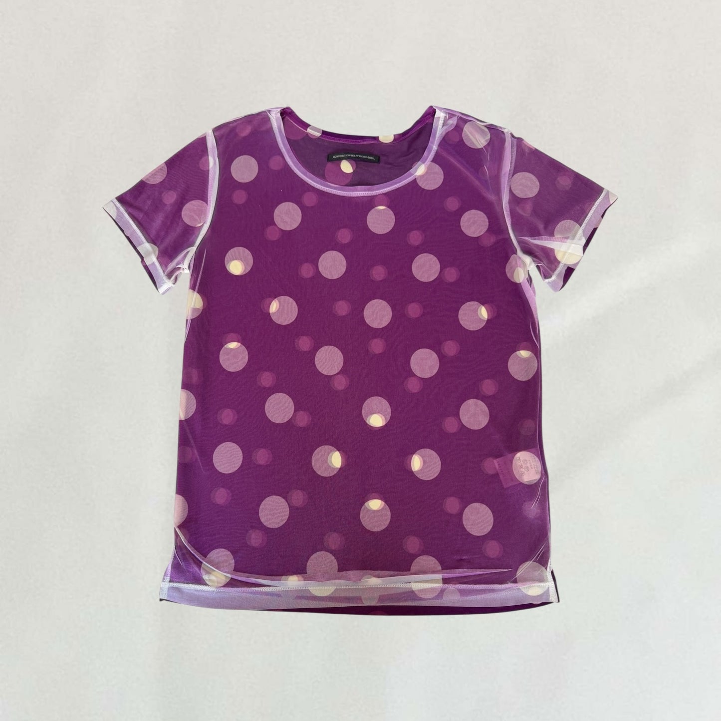 Yohji Yamamoto Y’s polka dot  T-shirt