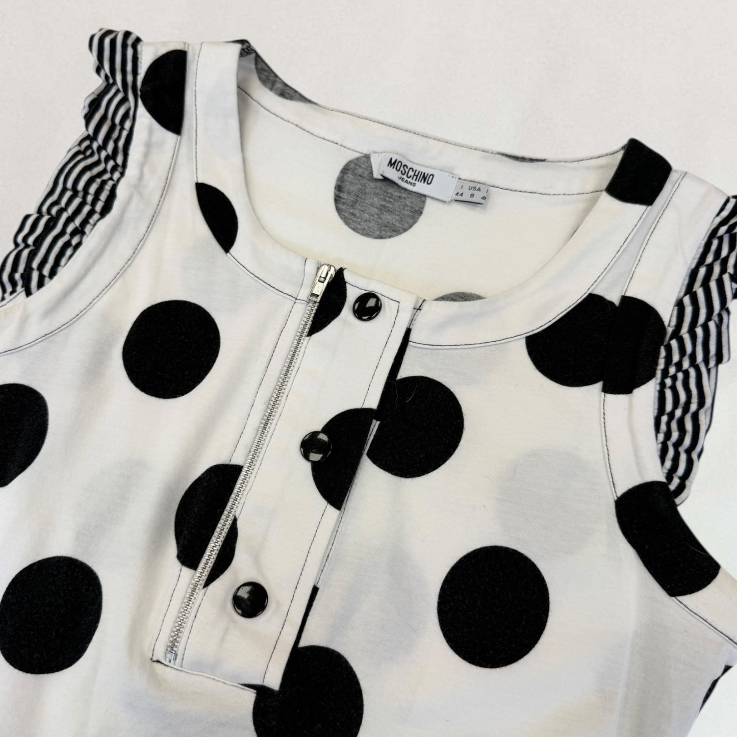 Moschino polka dot top