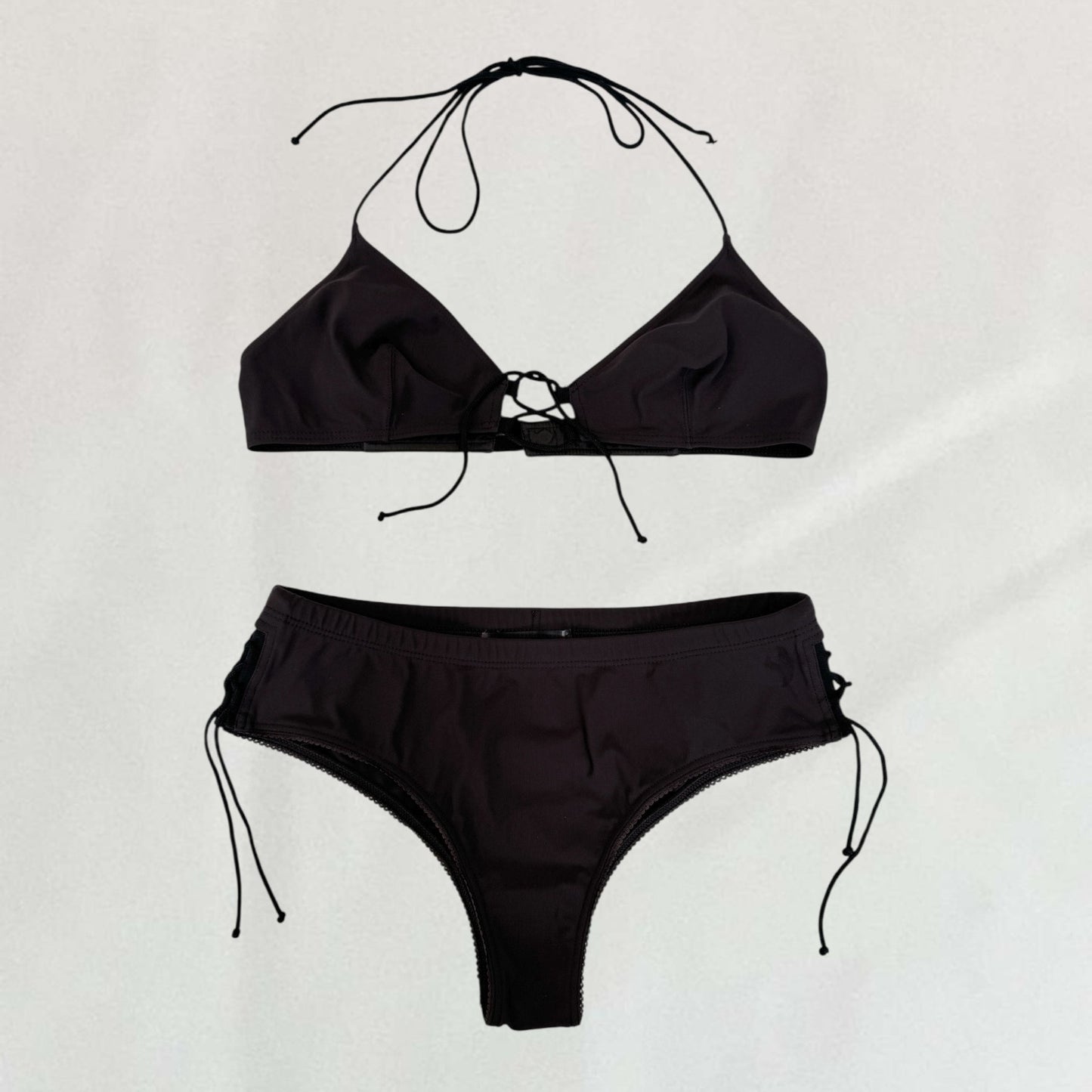 Prada lace up bikini