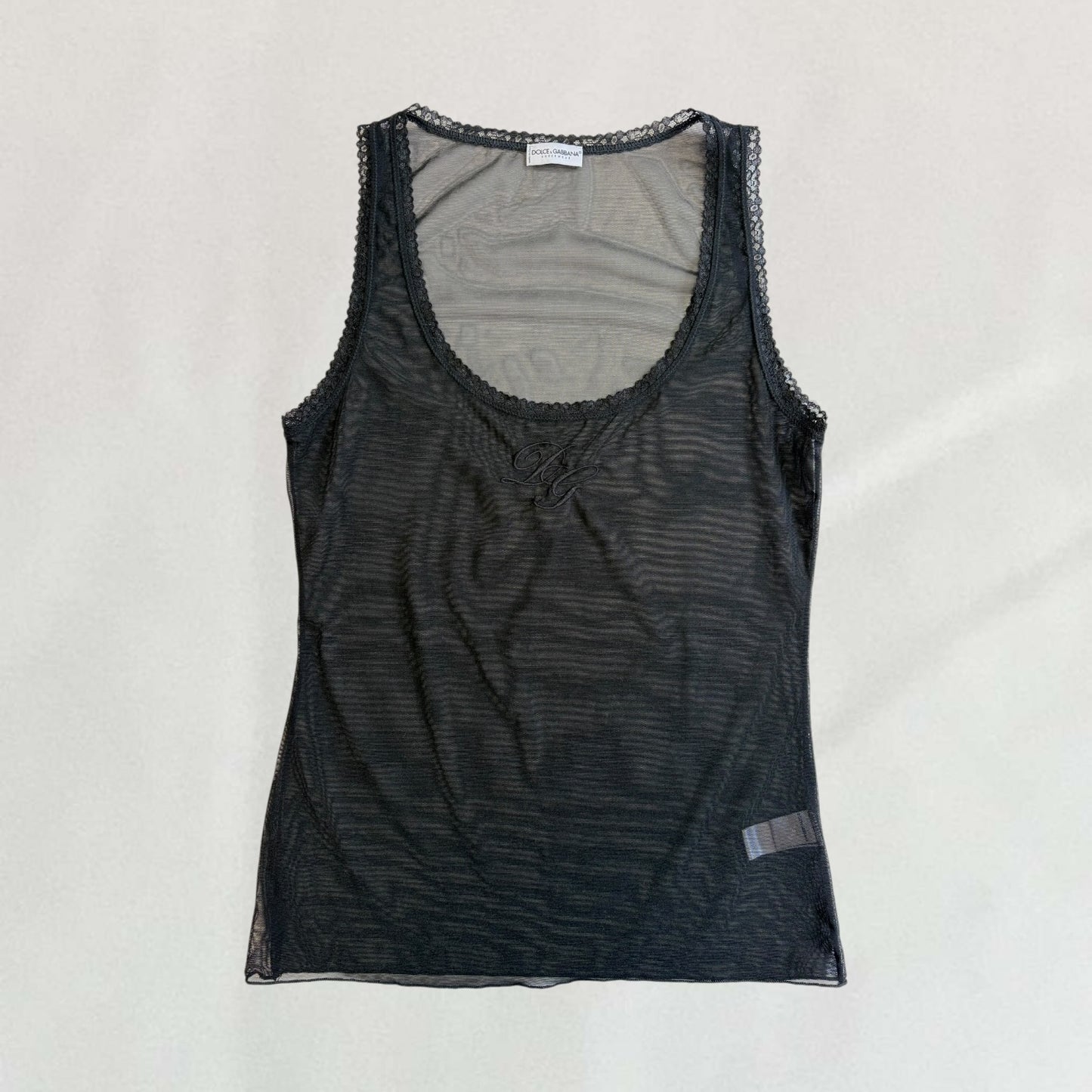 Dolce & Gabbana mesh tank