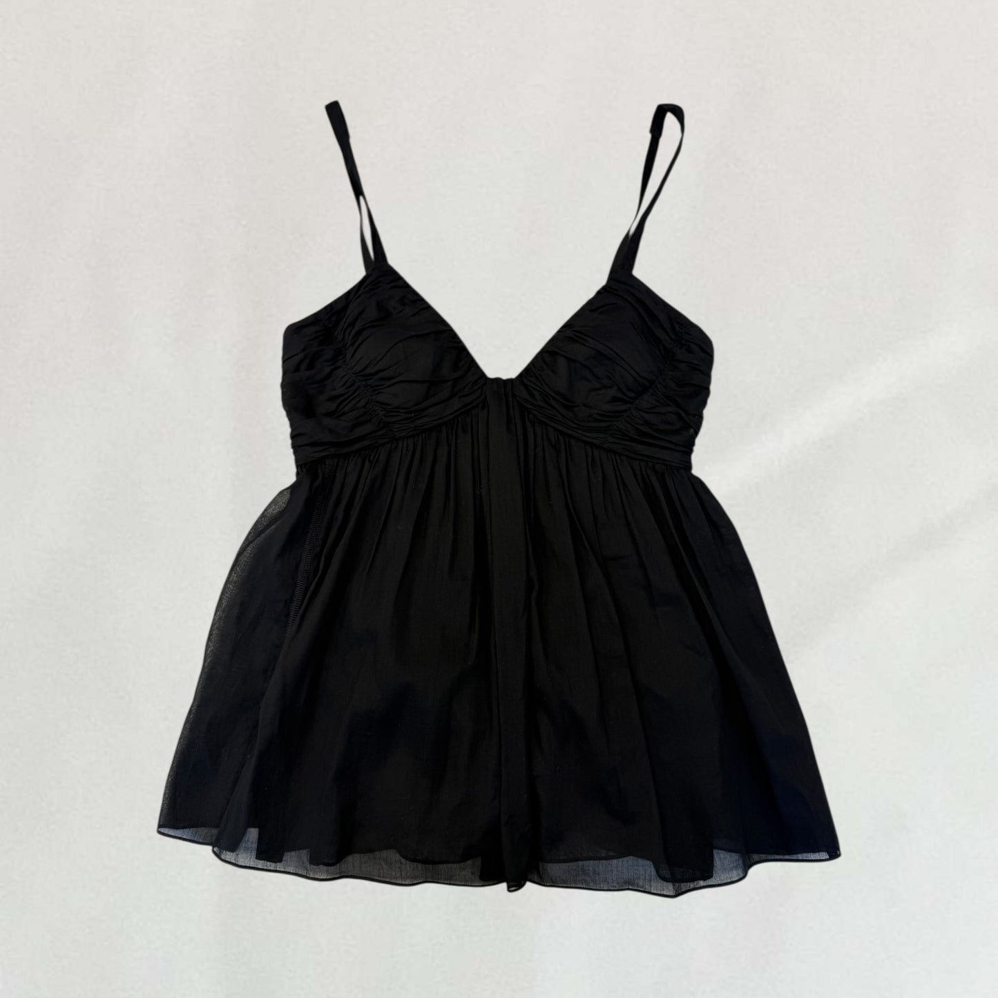 Prada chiffon cami top