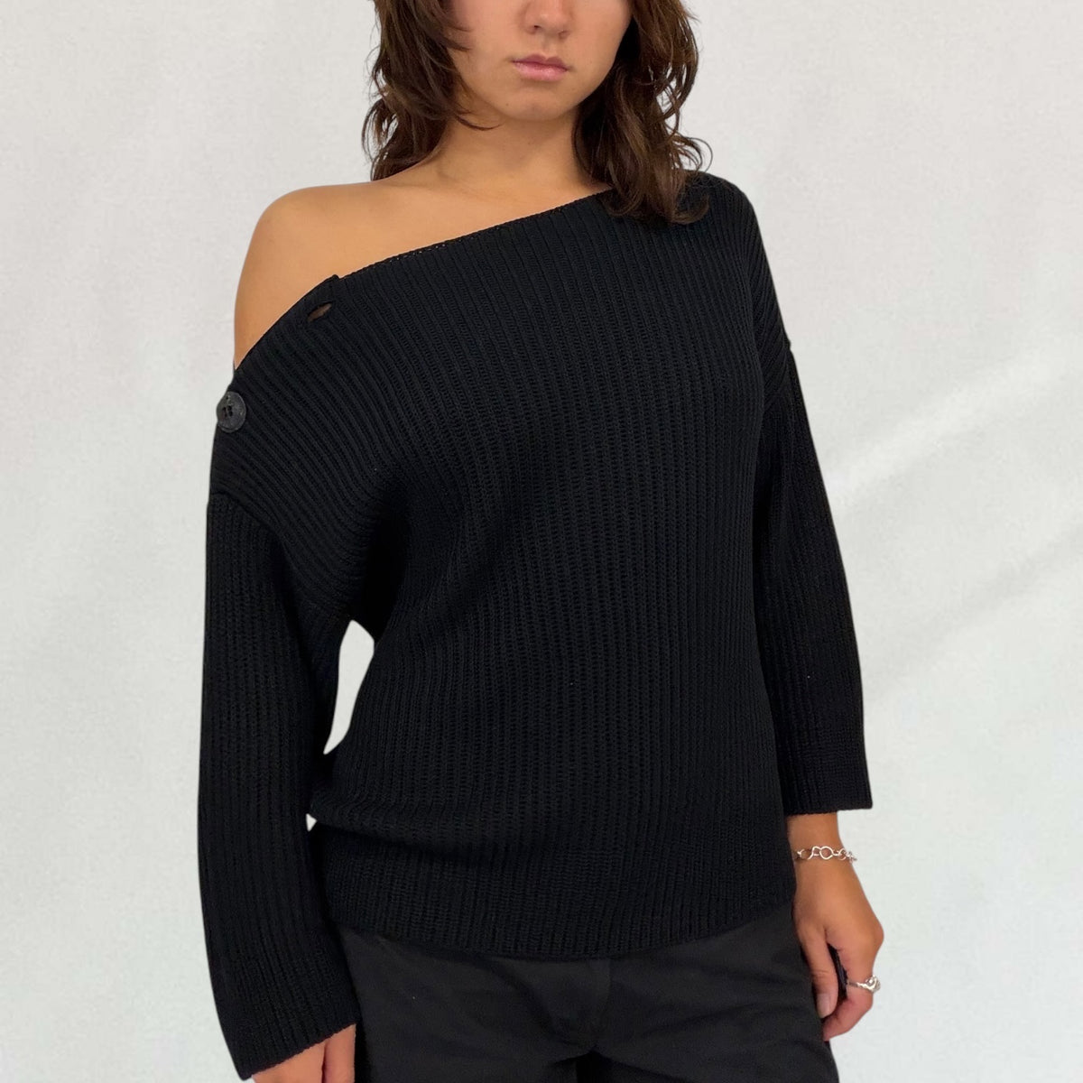 Jean Paul Gaultier ribbed jumper