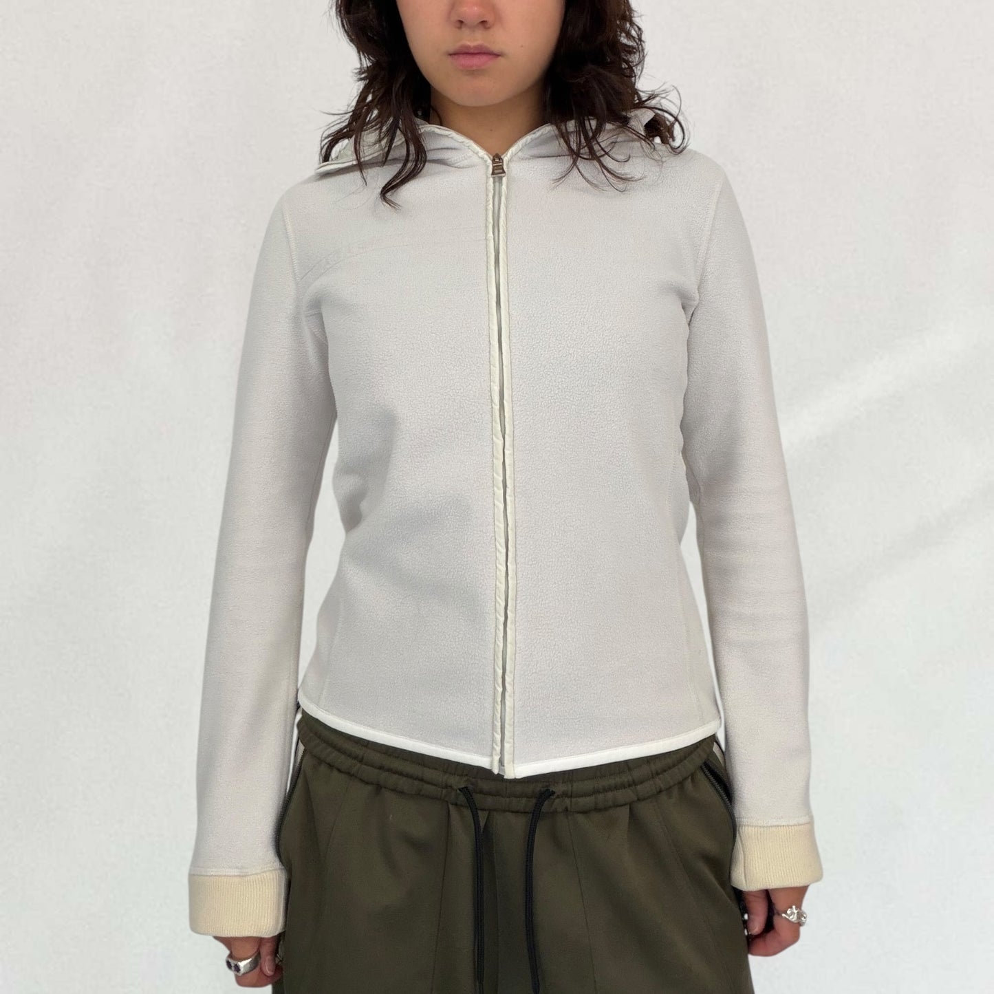 Prada zip up fleece