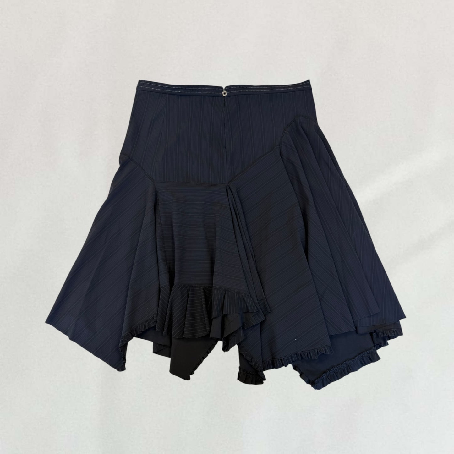 Marithé + François Girbaud asymmetric skirt