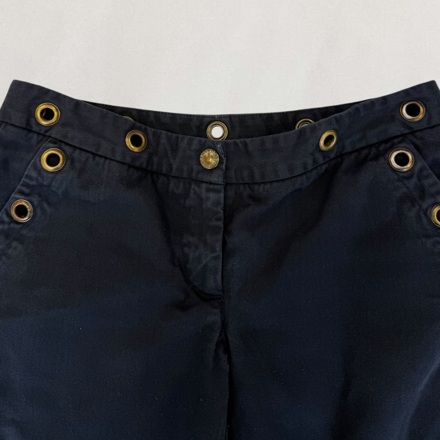 Dolce & Gabbana grommet capris