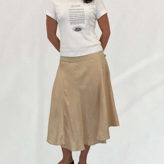 Jean Paul Gaultier satin skirt