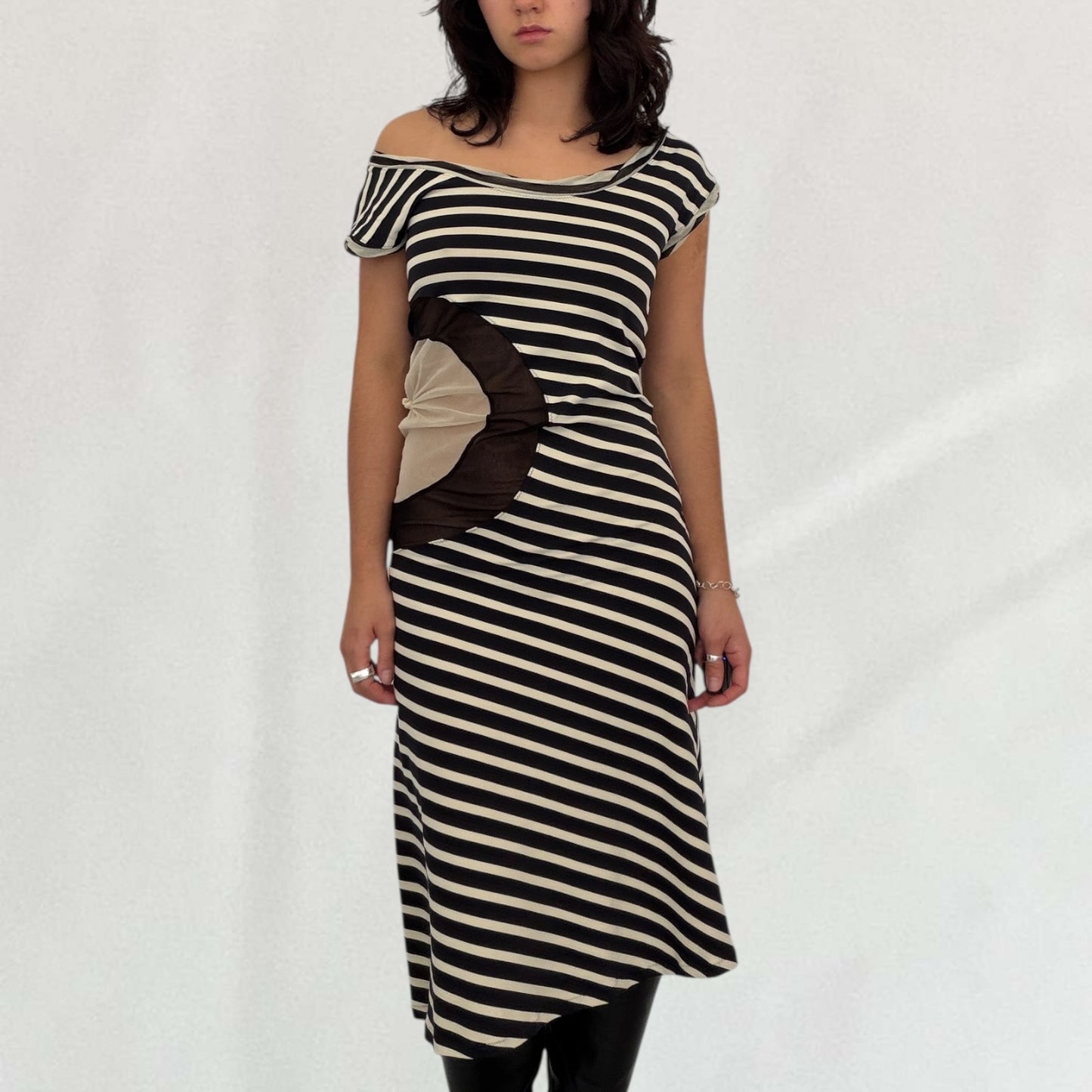 Jean Paul Gaultier striped dress