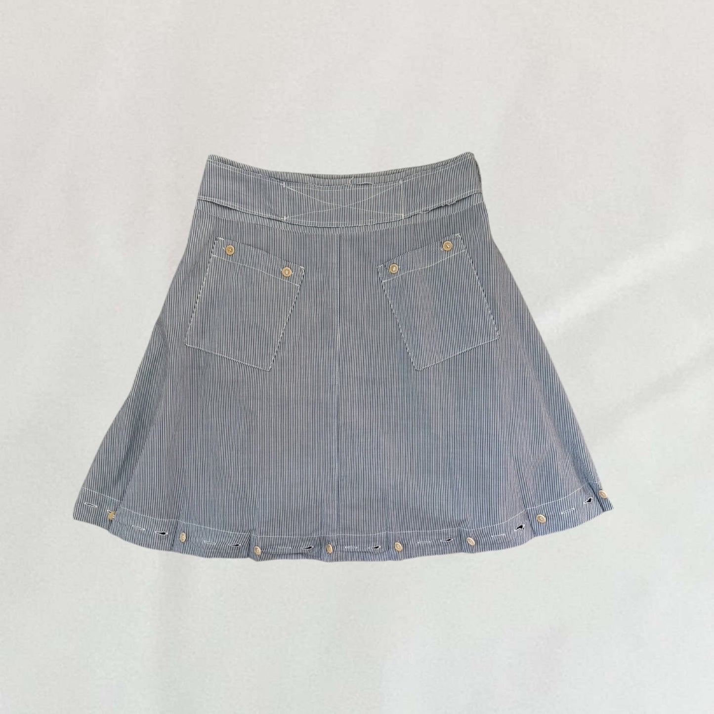 Prada pinstripe skirt