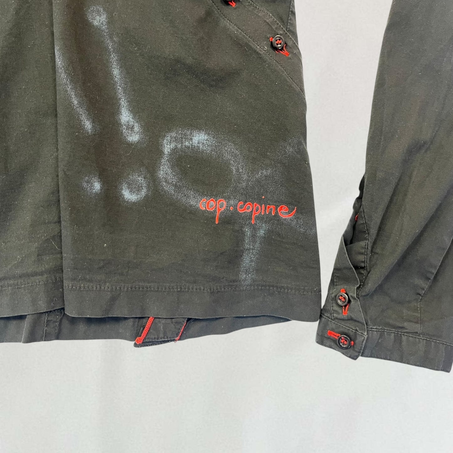 Cop Copine asymmetric shirt