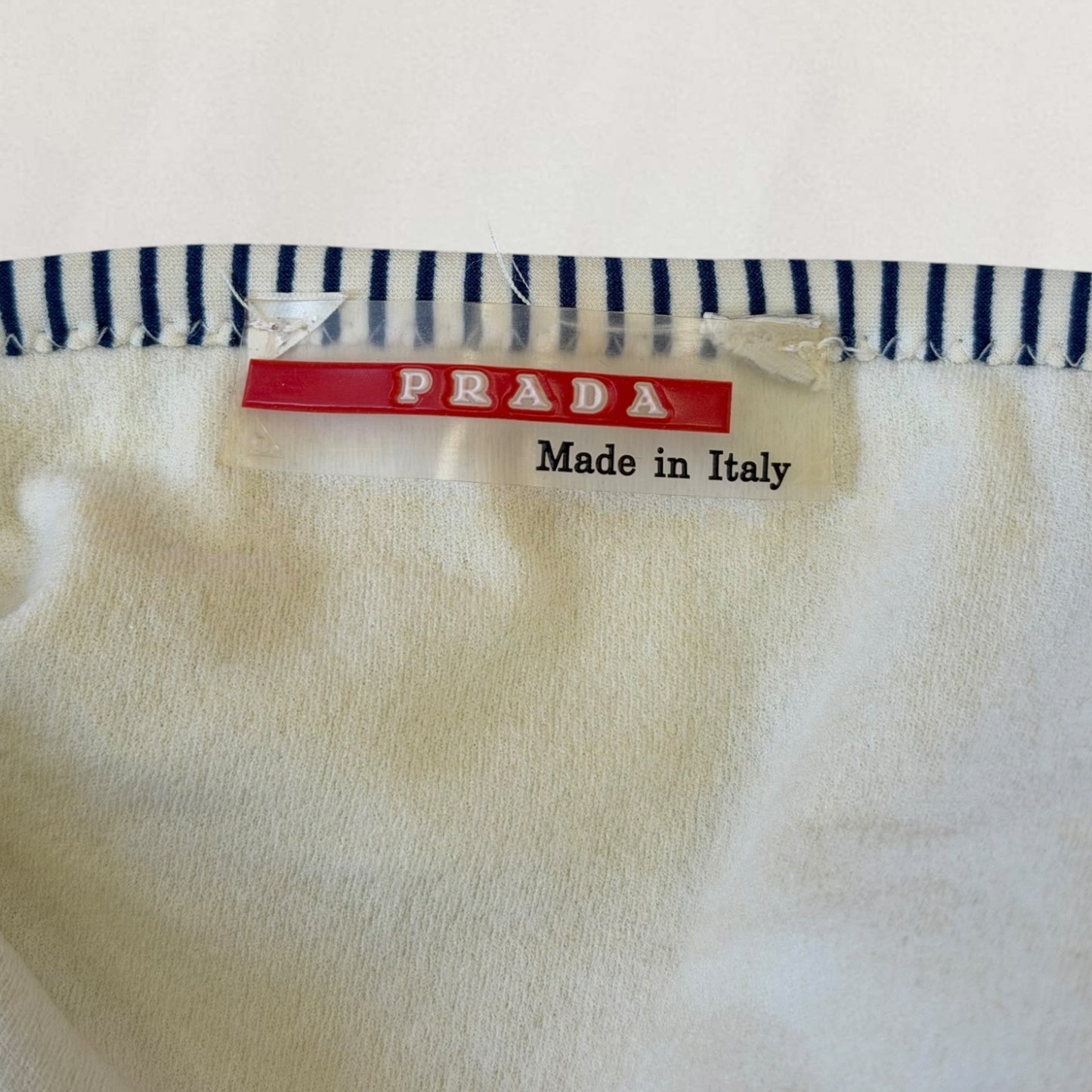 Prada striped bikini