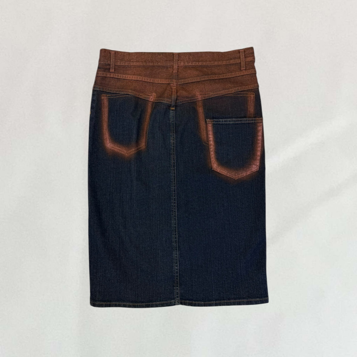 Roberto Cavalli denim skirt