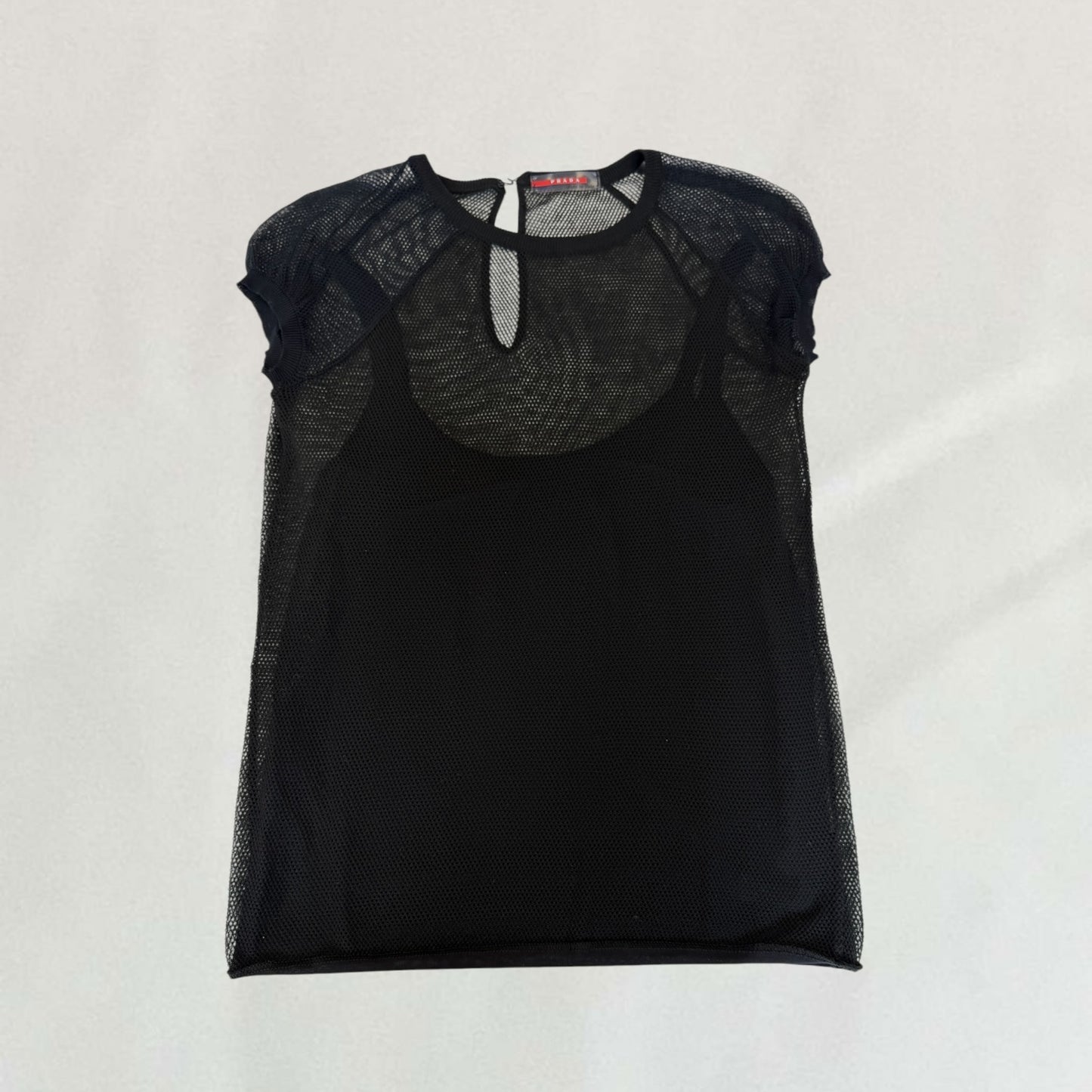 Prada netted T-shirt