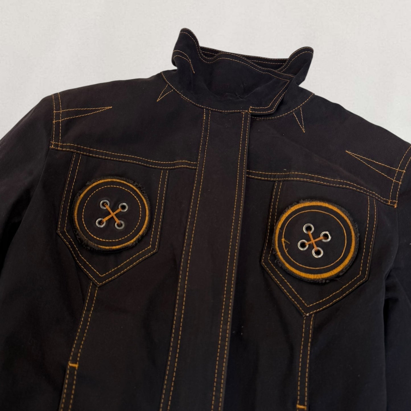 Moschino button detail jacket