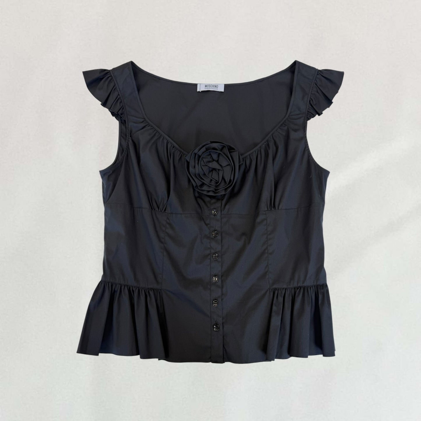 Moschino pleated blouse