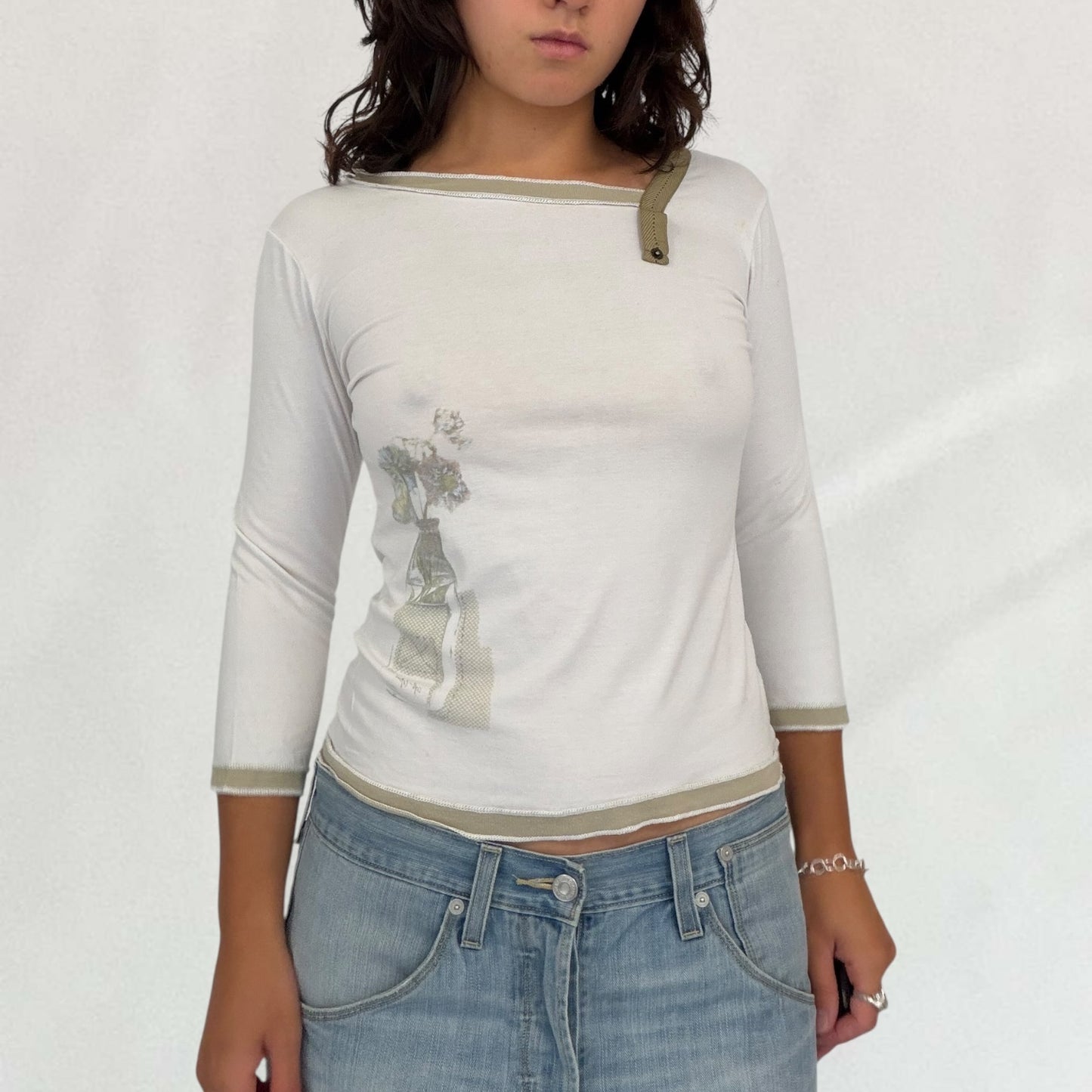 Cop Copine 3/4 length sleeve top