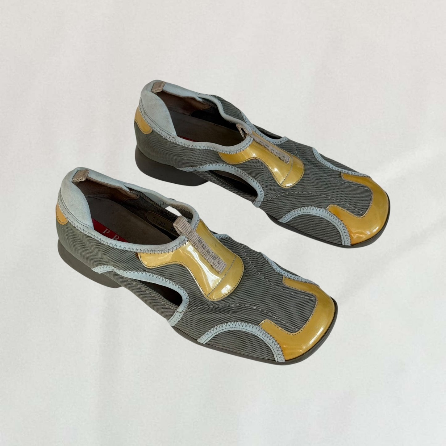 Prada slip on shoes