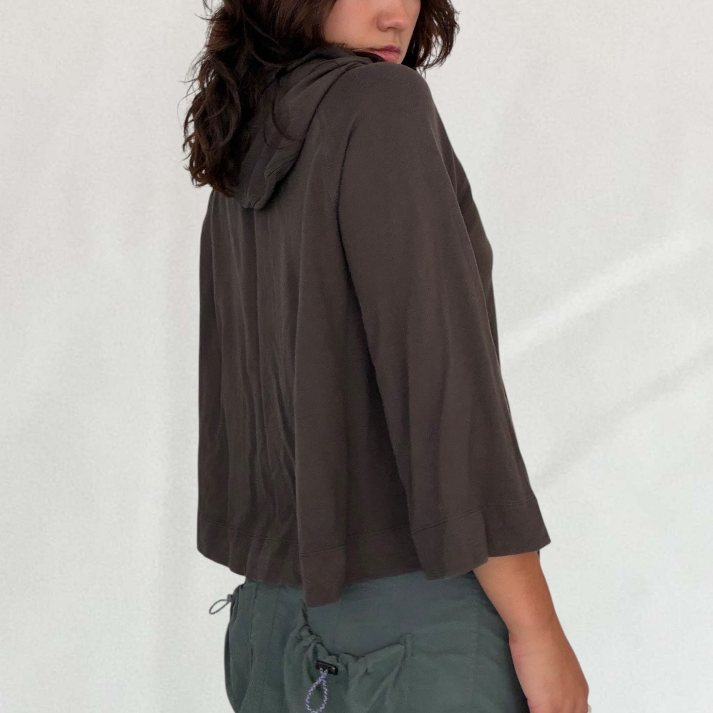 Cop Copine hooded poncho