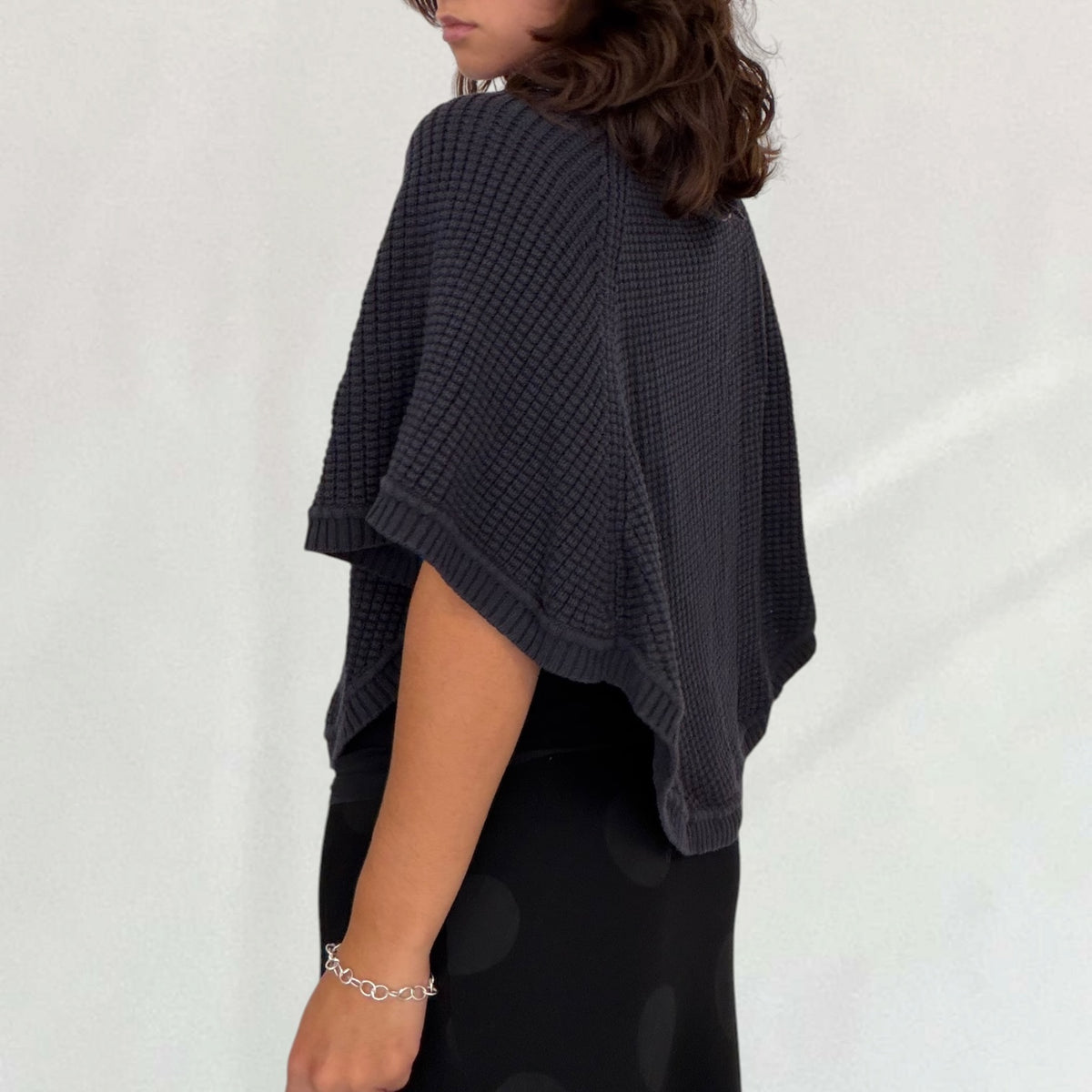 G-Star ribbed poncho