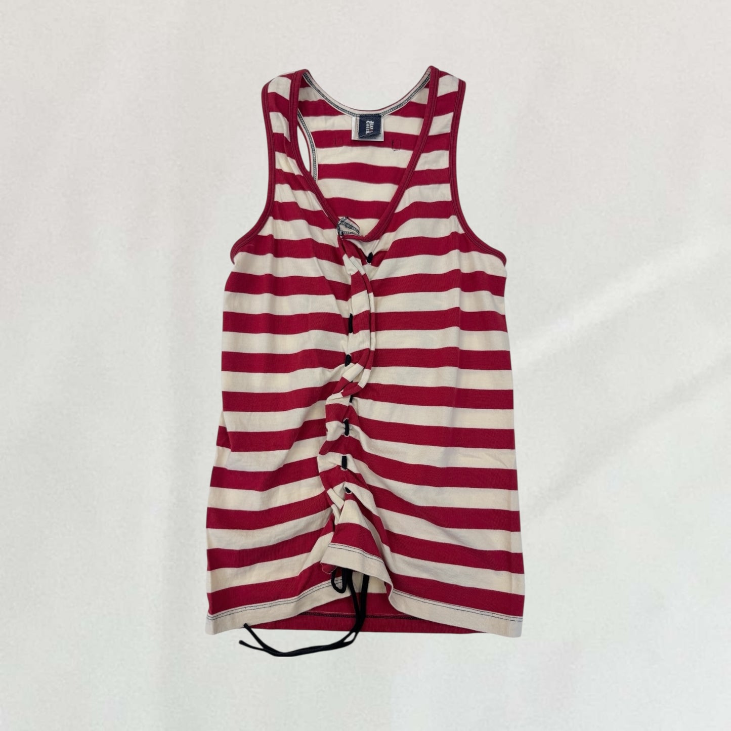 Jean Paul Gaultier striped tank top