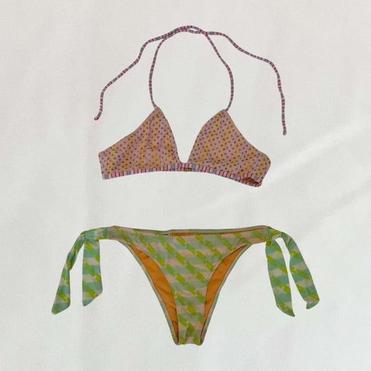 Custo Barcelona polka dot bikini