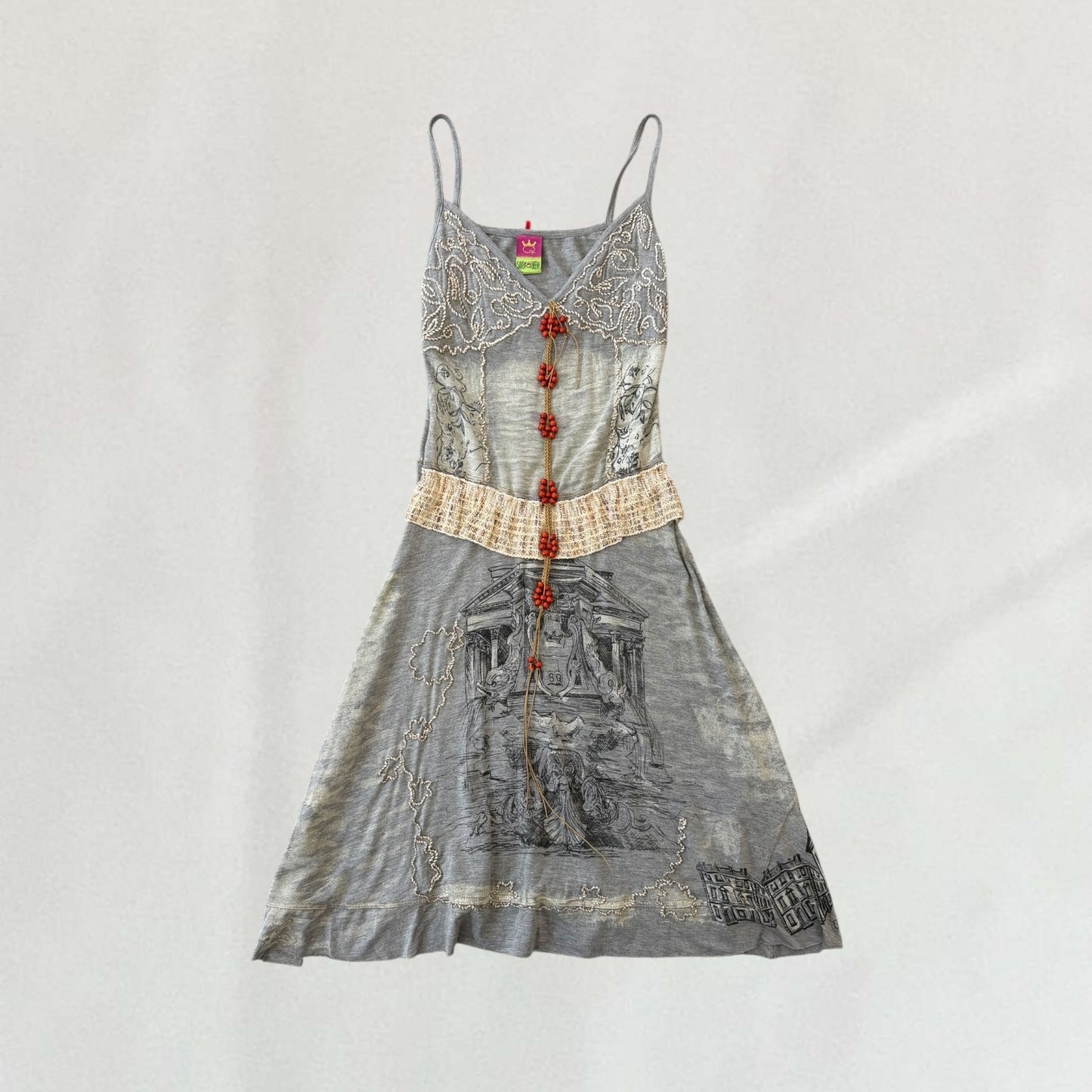 Save The Queen beaded dress