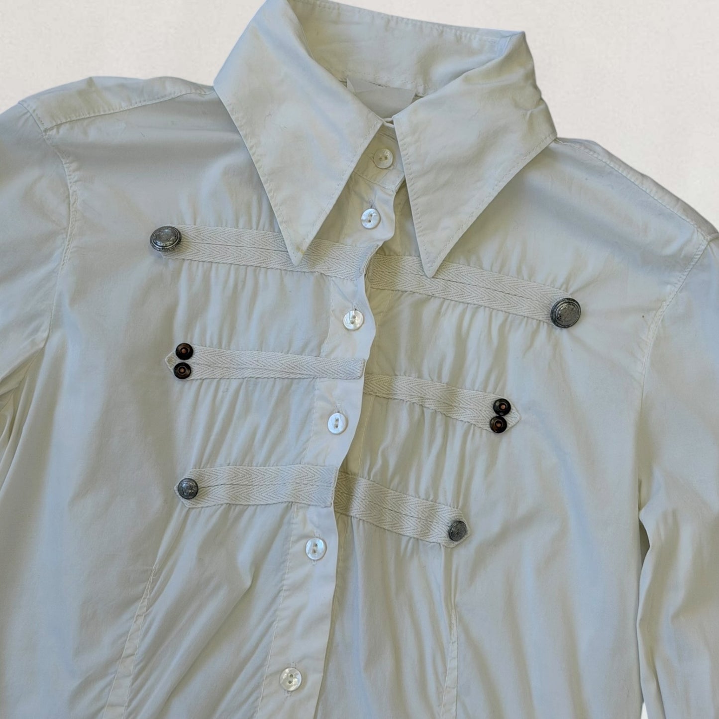 Miss Sixty military style shirt