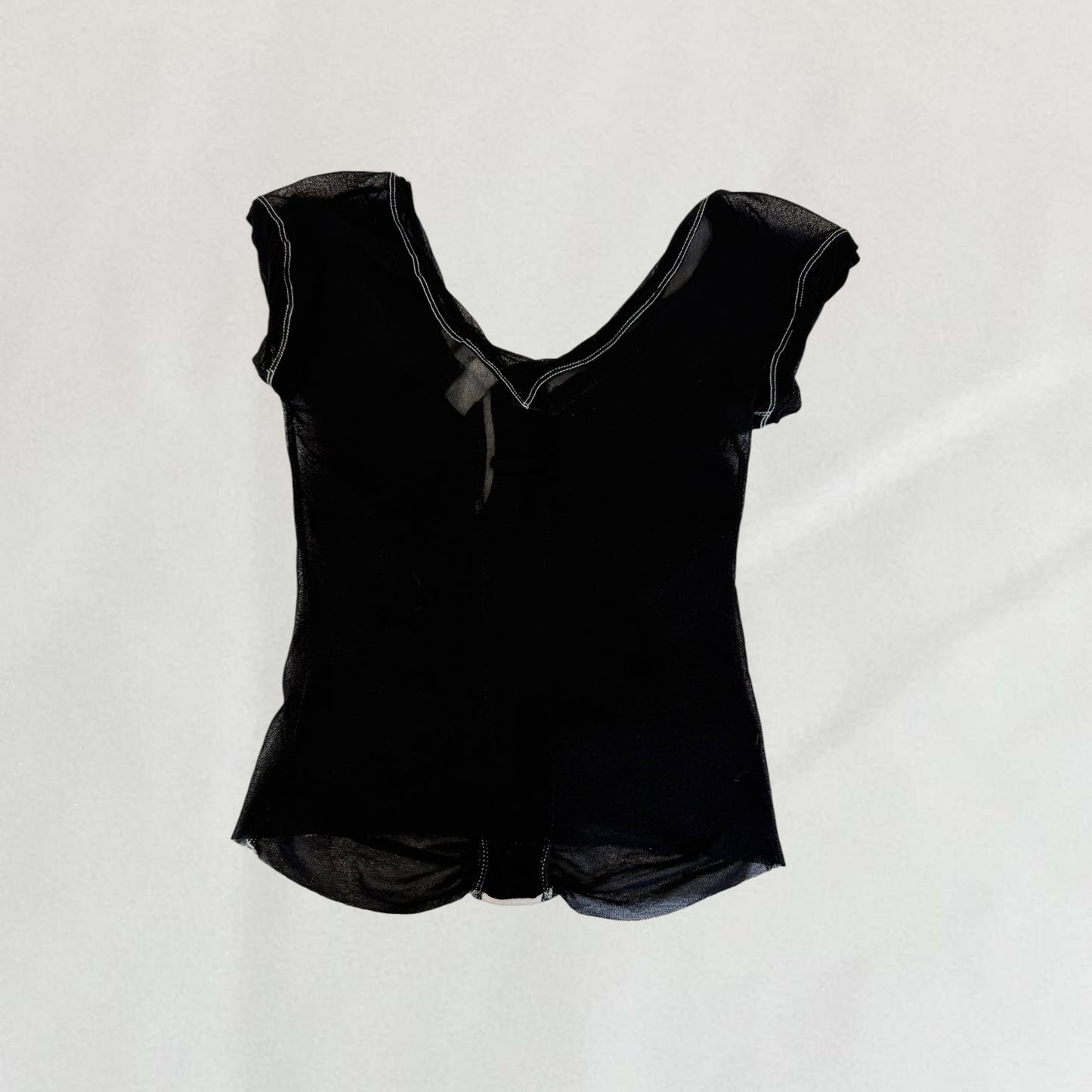 Jean Paul Gaultier lace up T-shirt