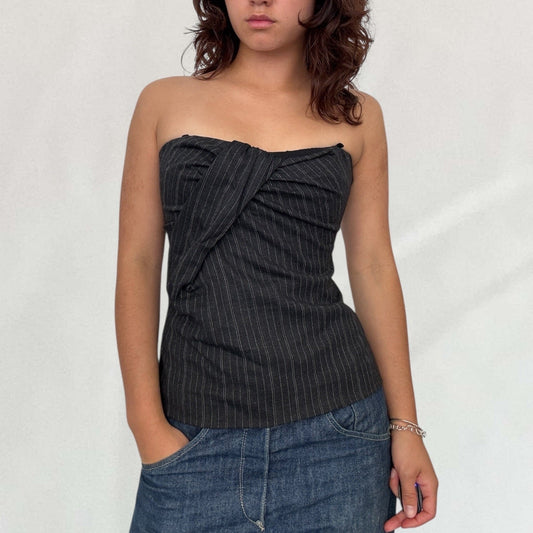 Dolce & Gabbana pinstripe corset