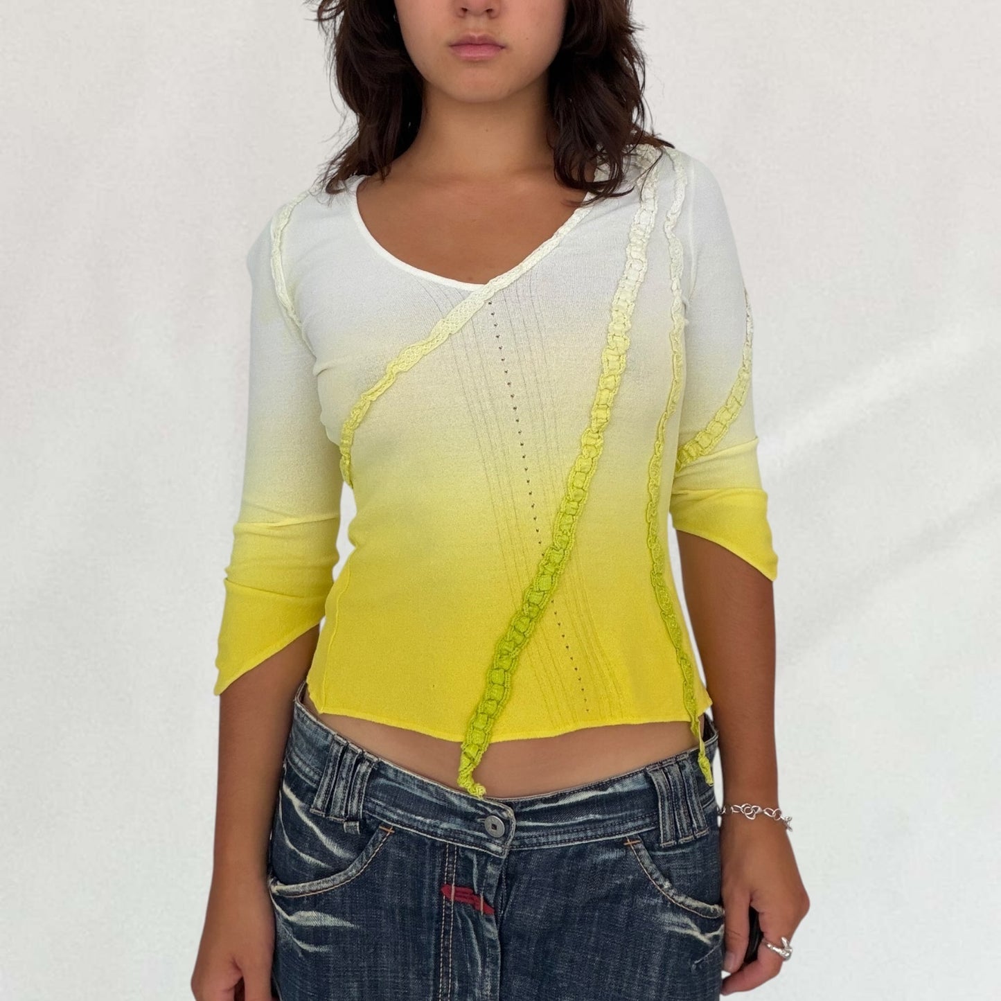 Roberto Cavalli gradient top