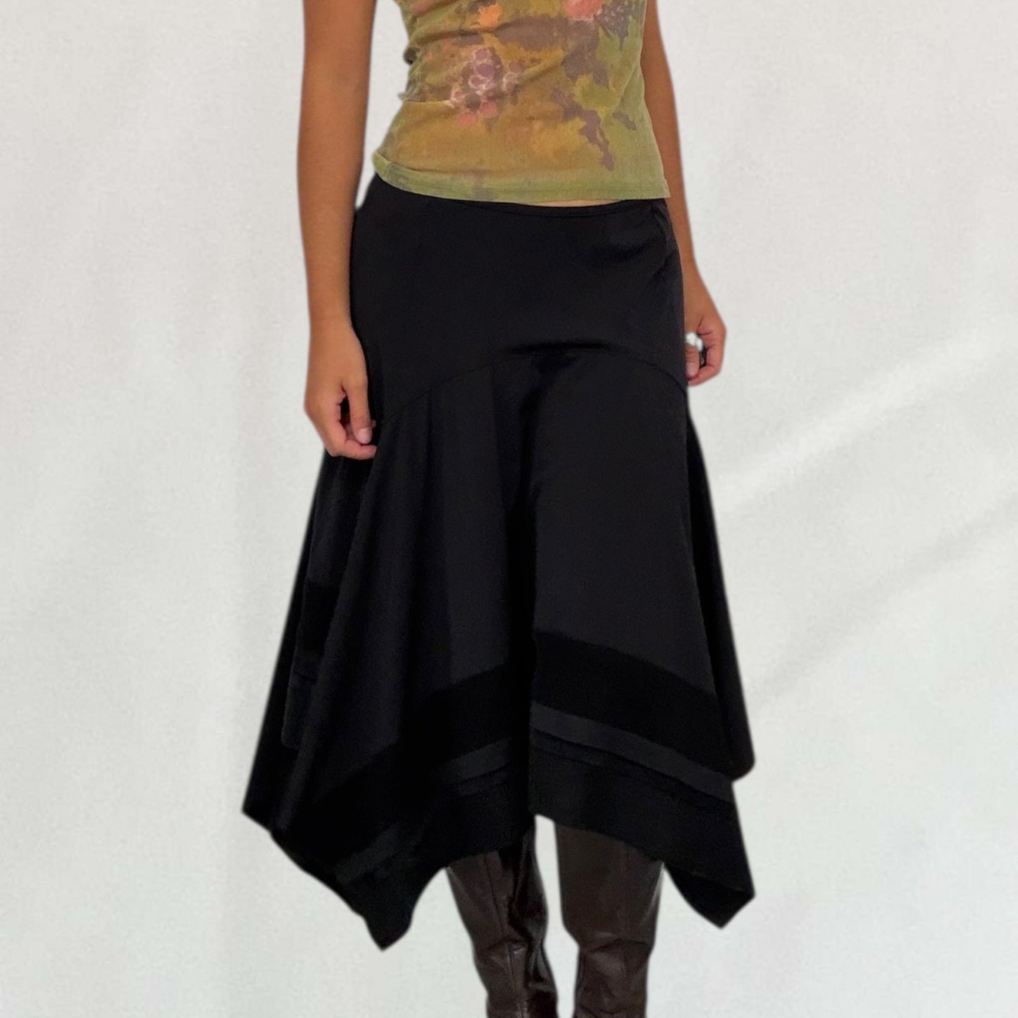 Marithé + François Girbaud slinky skirt