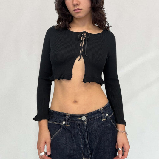 Miu Miu hook-and-eye bolero