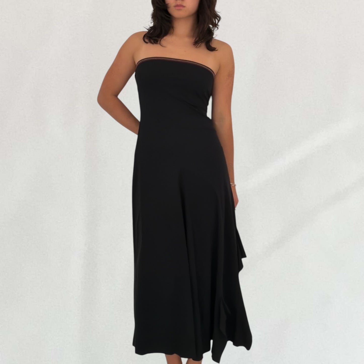 Marithé + François Girbaud ruffle dress