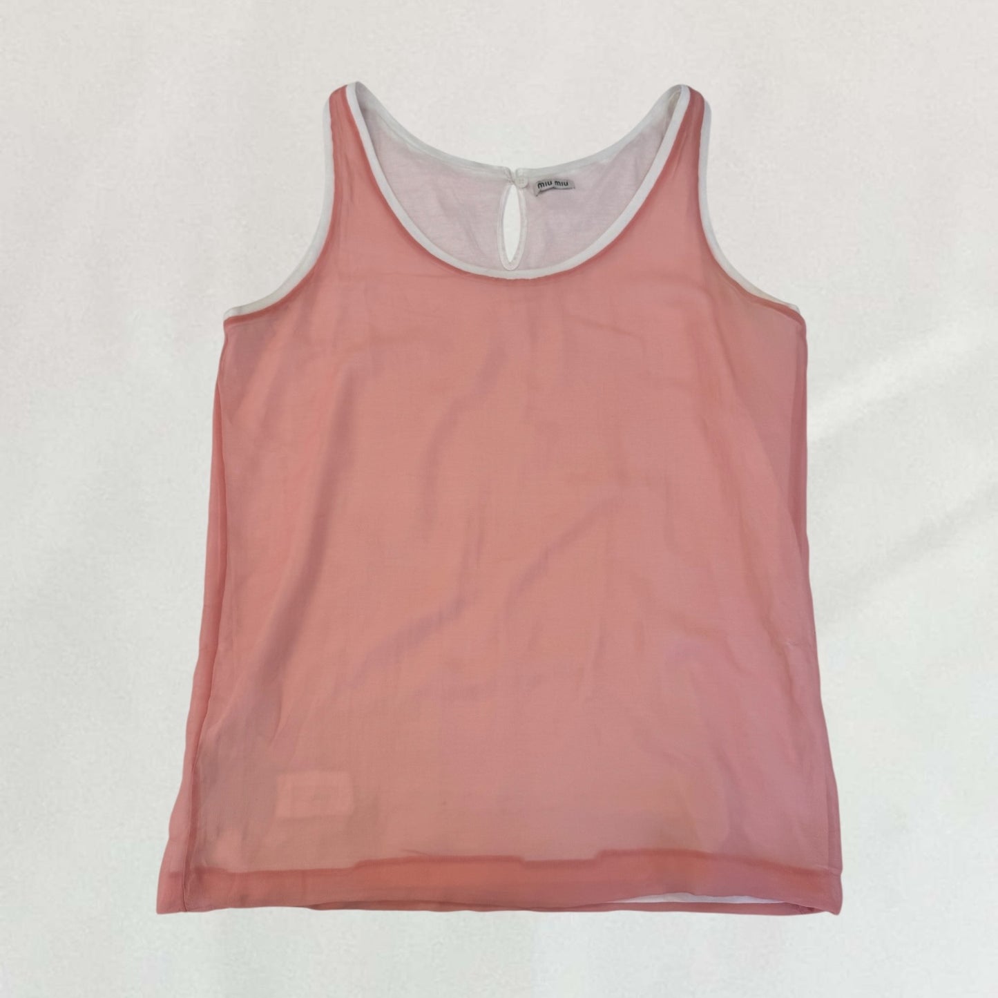 Miu Miu vest top