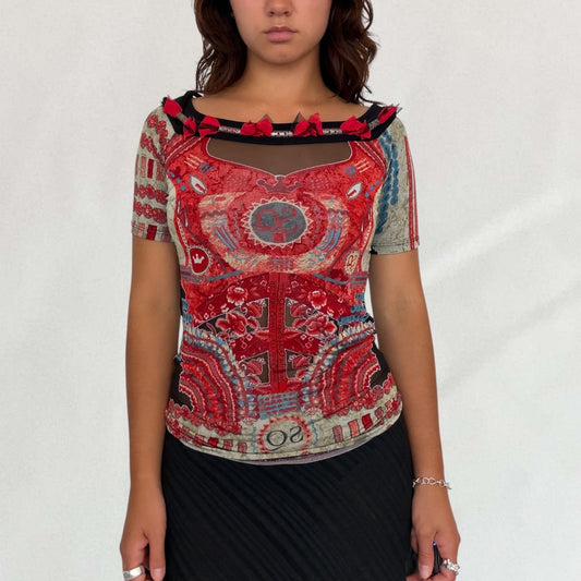 Save The Queen graphic print T-shirt