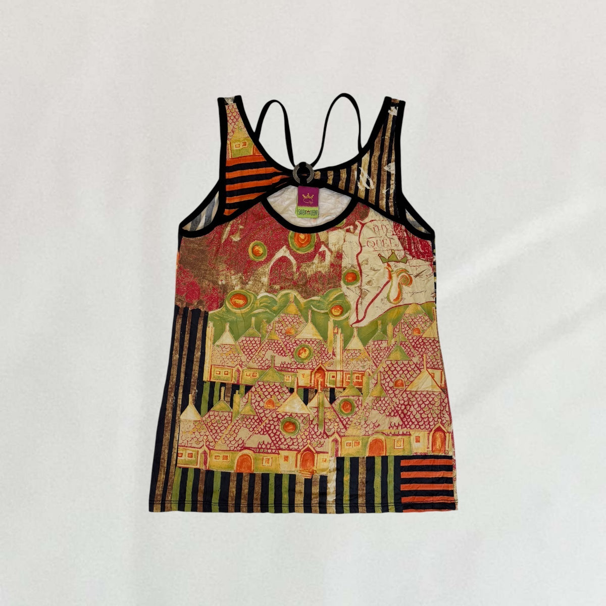 Save The Queen graphic vest