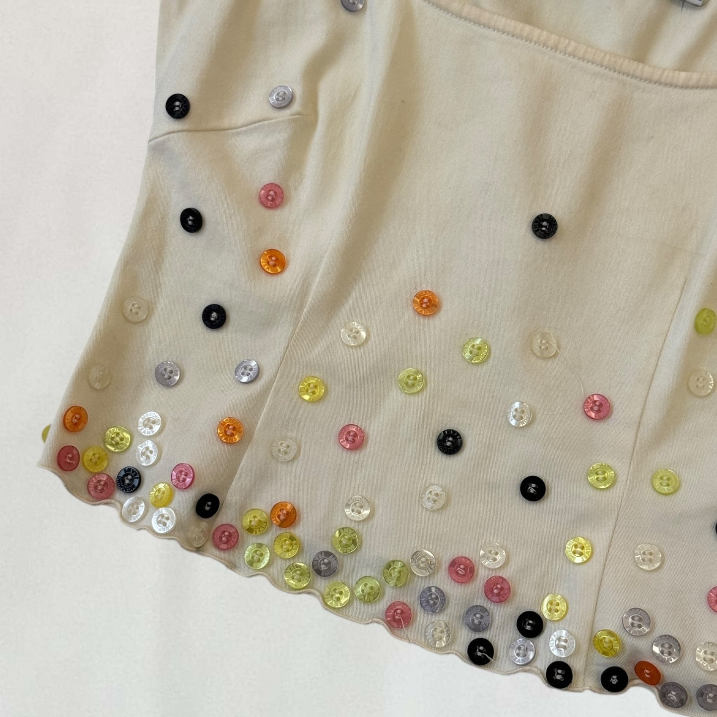 Moschino button detail vest