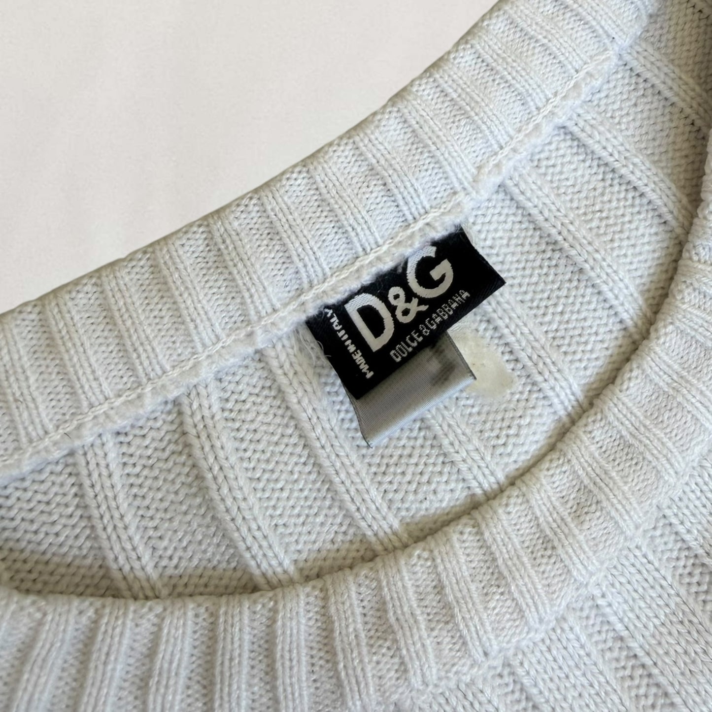 Dolce & Gabbana ribbed jumper
