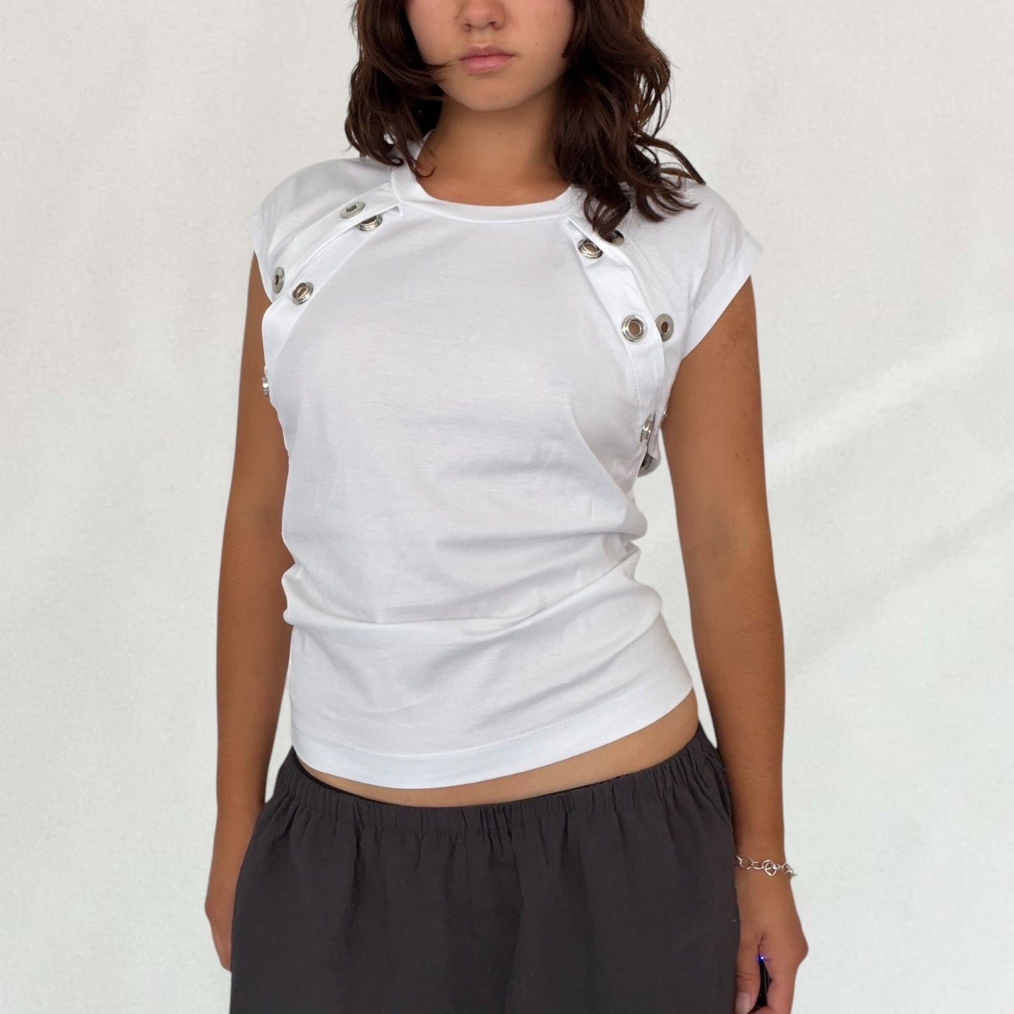 Diesel button T-shirt