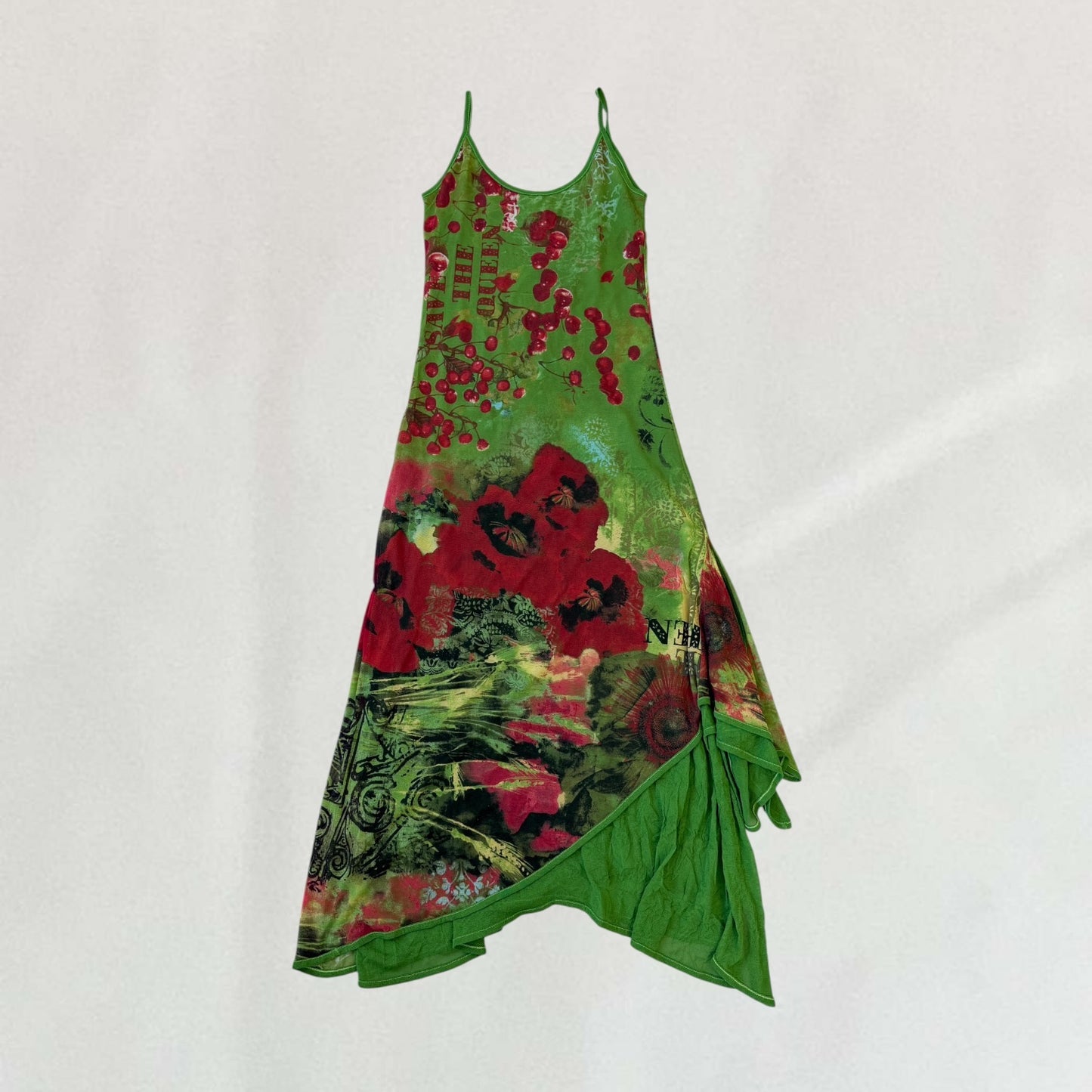 Save the Queen graphic dress