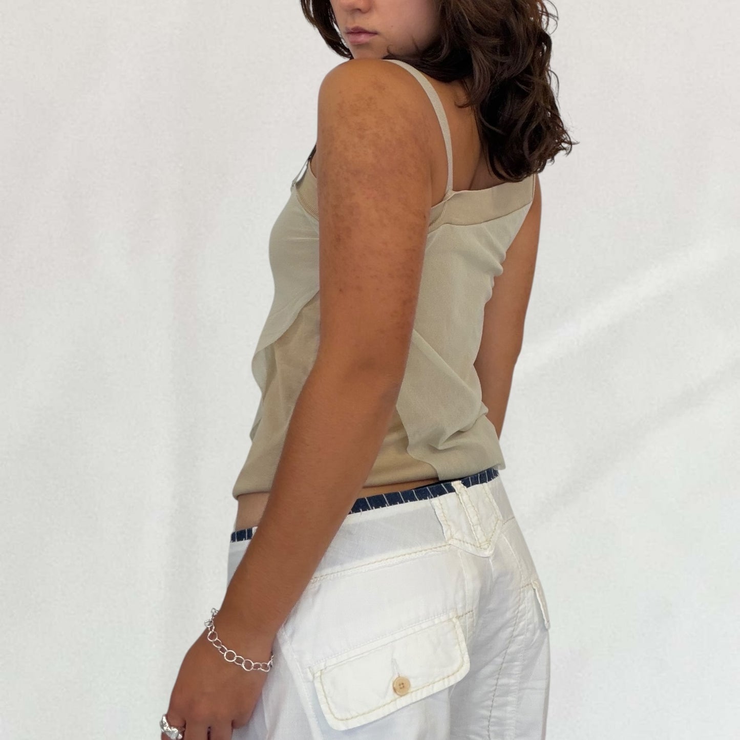Cop Copine double layered top