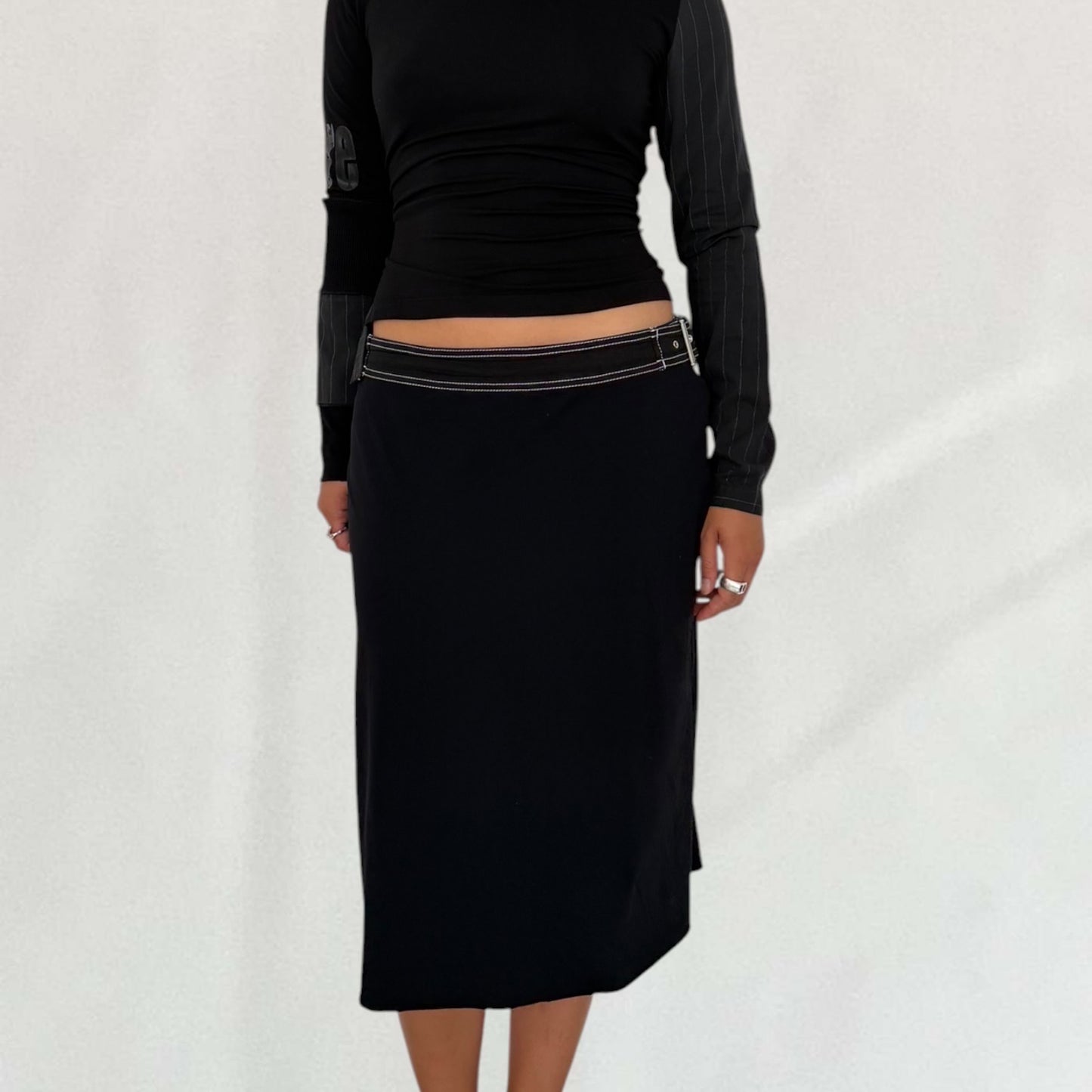Moschino buckle skirt